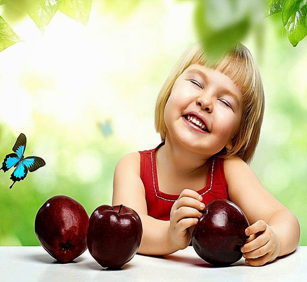 Happy Red Girl Butterfly Green Cute Apple hd wallpaper Happy Red Girl Butterfly Green Cute Apple hd wallpaper