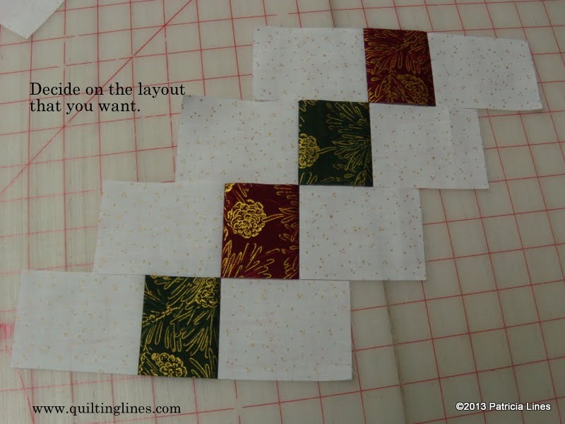 Quilting Lines Simple Patchwork Border