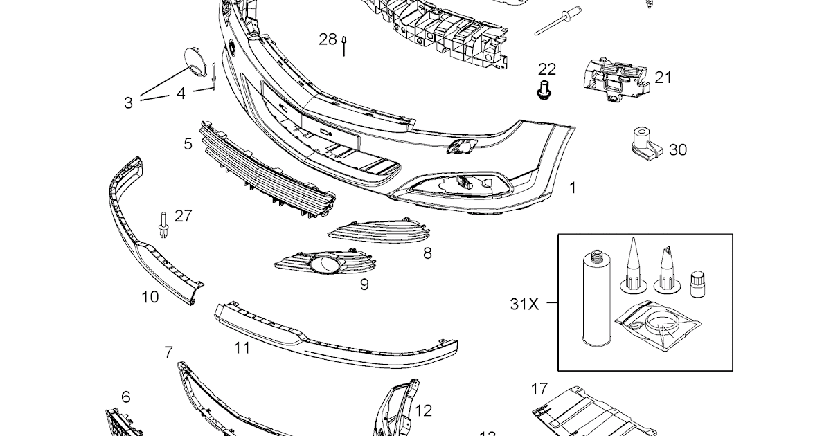 Opel Astra H FRONT BUMPER PANEL.3 DOOR HATCH,CONVERTIBLE (L08,L67