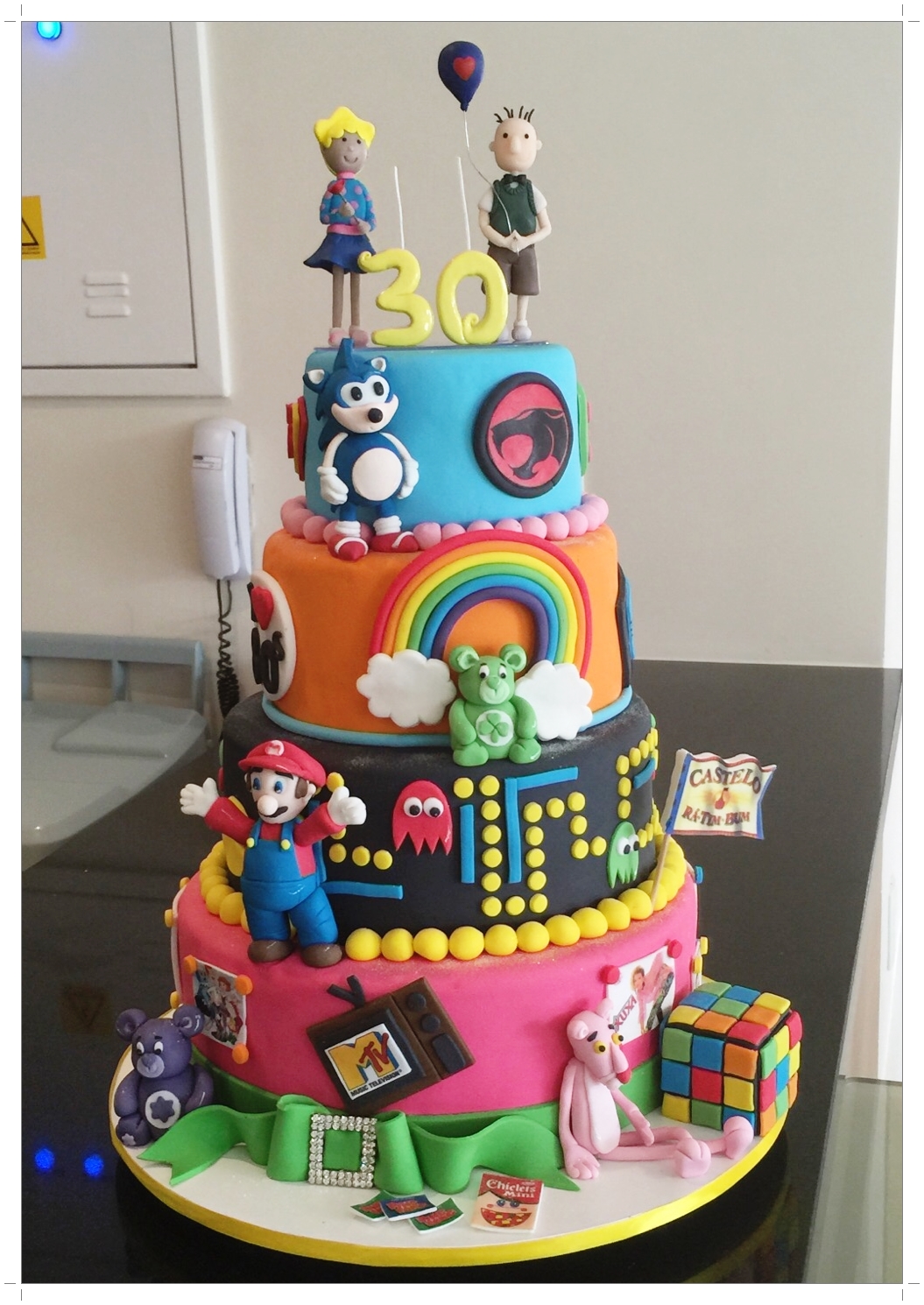 Mamãe Princesa Topo de Bolo Doug Funnie e Paty Maionese