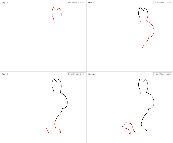 How to draw Rabbit - slide 1