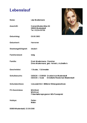 lebenslauf vorlage word dokument blogs lebenslauf vorlage word dokument blogs