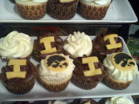 Hawkeye Cupcakes