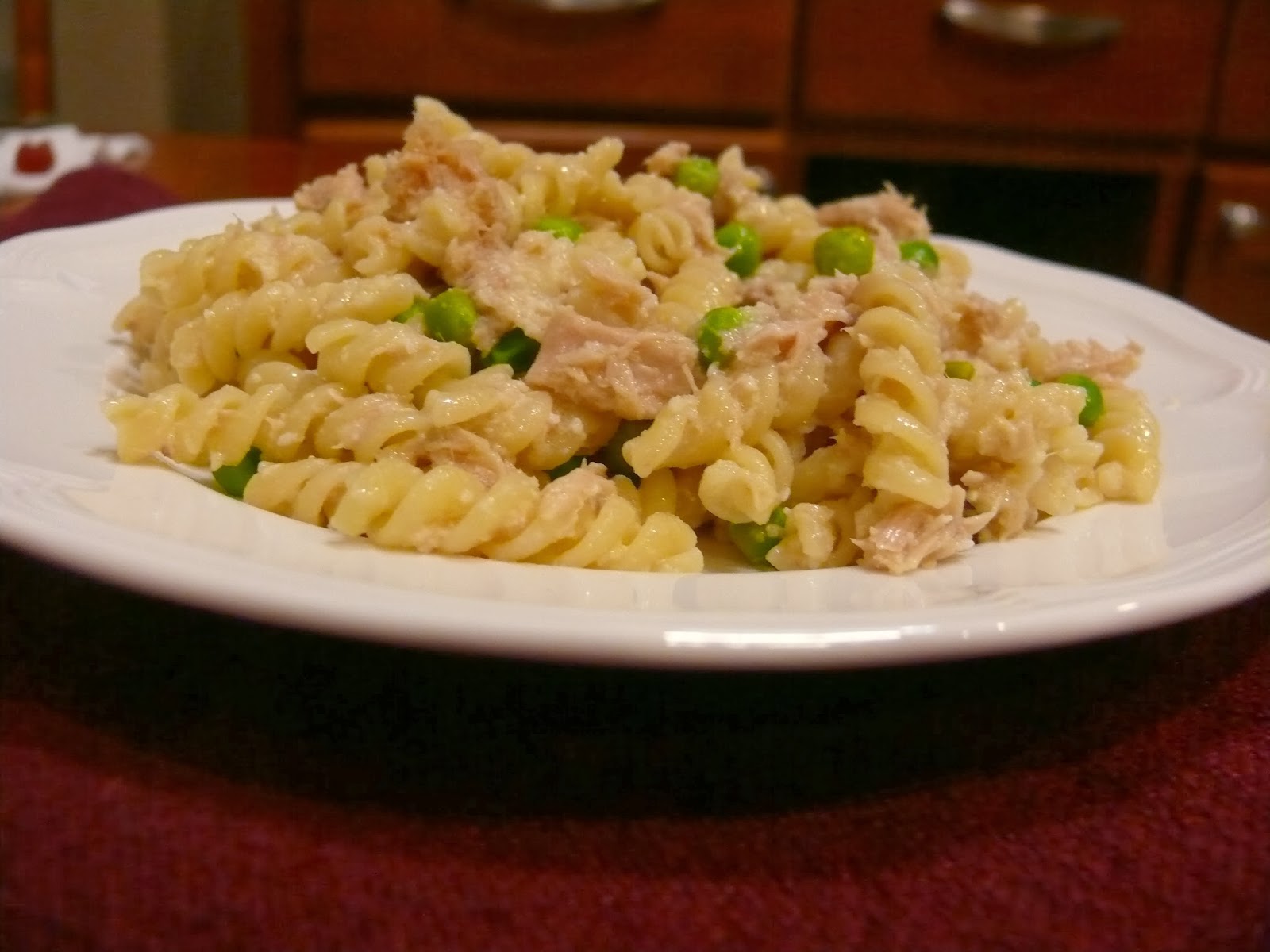 Imperfect & Fabulous Pasta with Tuna, Lemon, & Peas