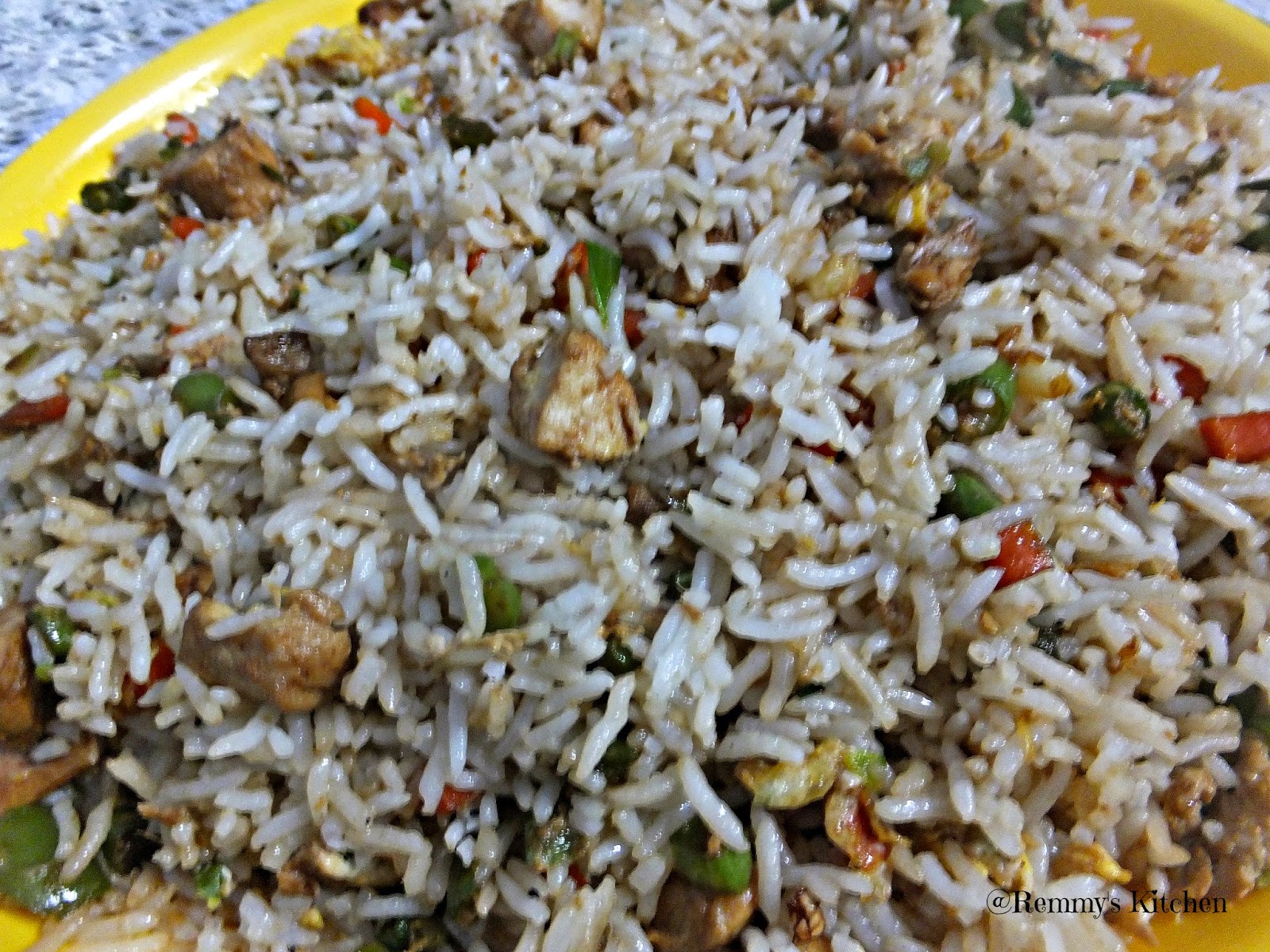 Remmy's Kitchen Chicken fried rice Fast food style