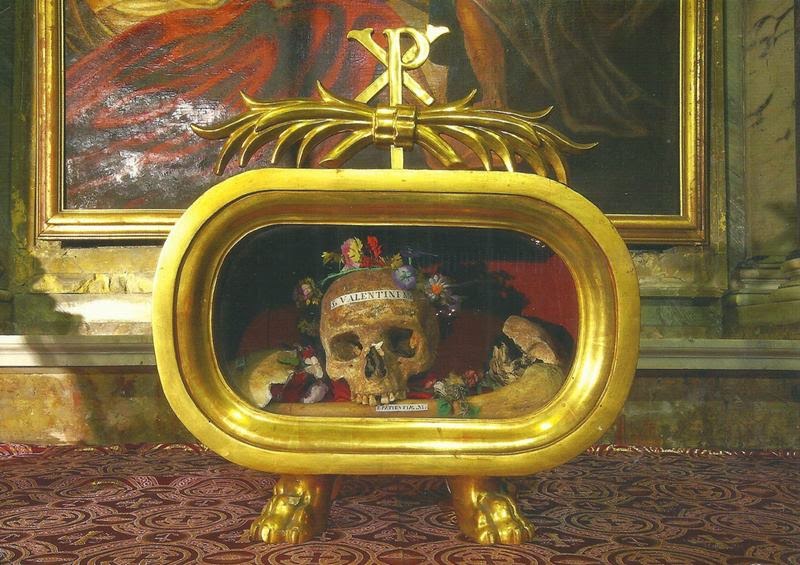 Ritebook The Skull of St. Valentine, The patron protector of lovers