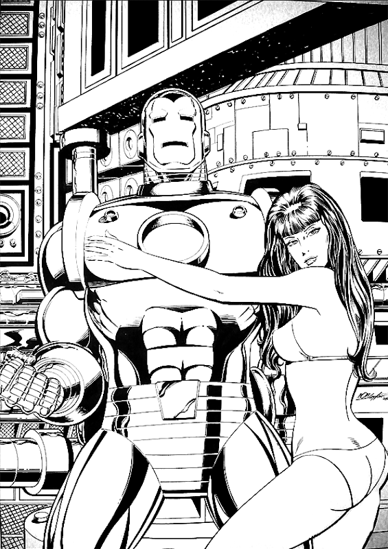 Iron Man Coloring Pages title=