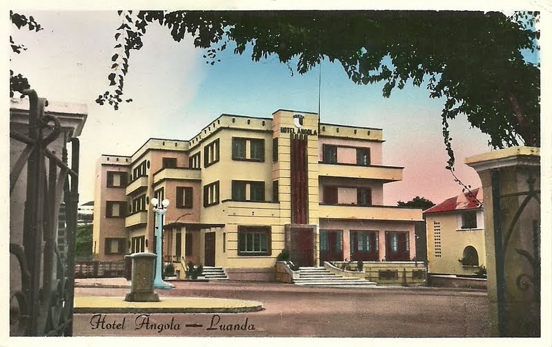 The traveler's drawer: LUANDA (Angola). Hotel Angola (1956)