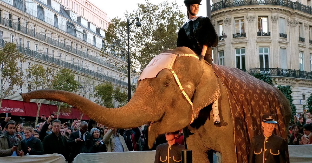 Galeries Lafayette Inaugurates Magical Louis Vuitton Christmas Windows