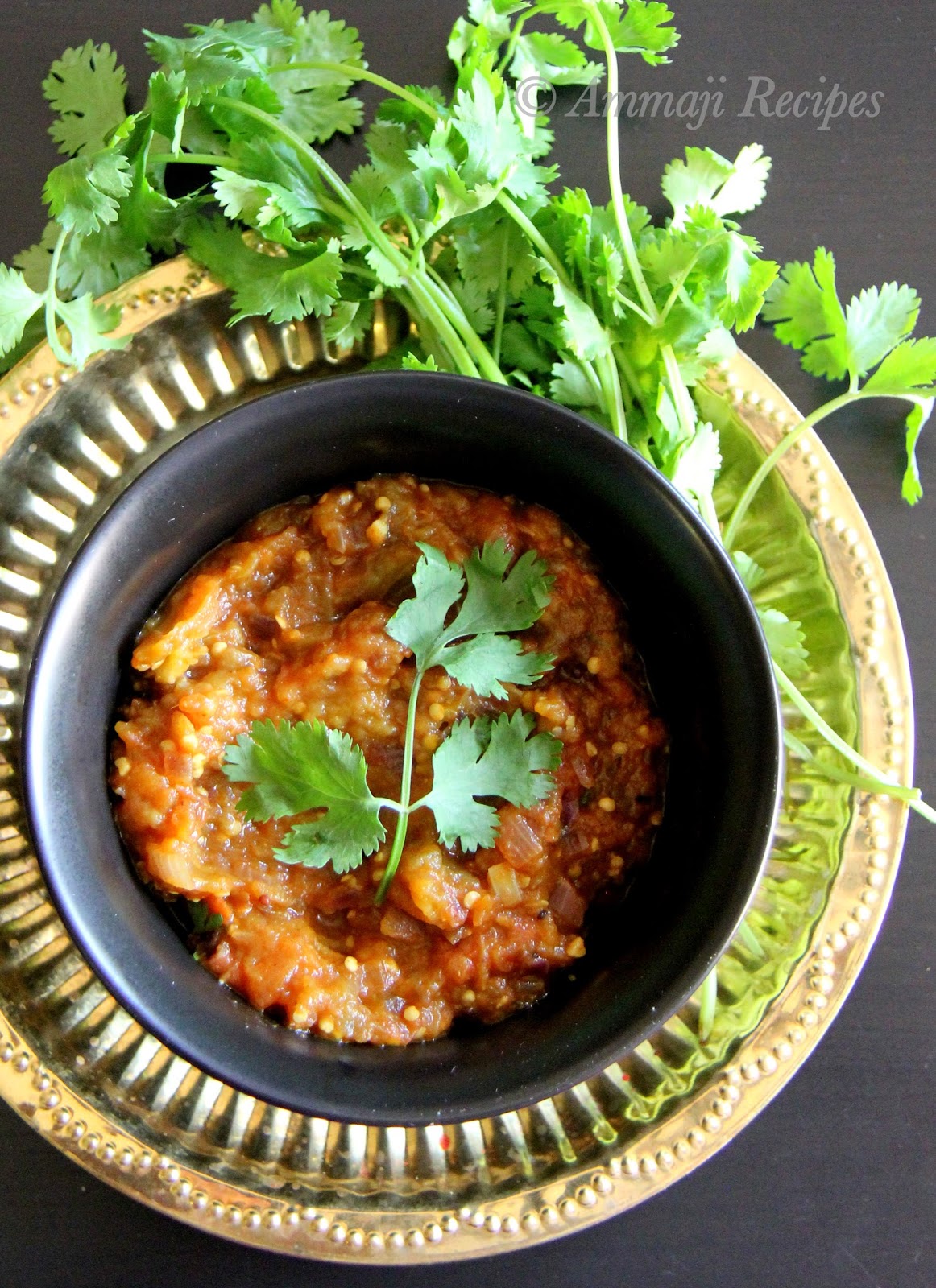 Baingan Bharta Indian Food Recipes Ammaji Kitchen