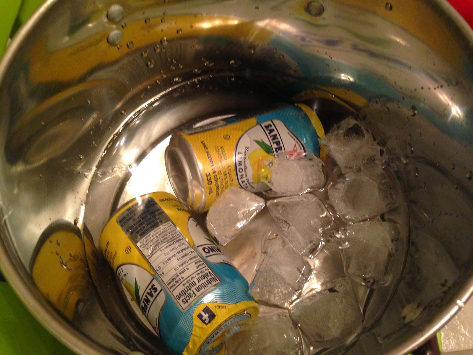 Frugal Allergy Mom How to Chill a Drink in 2 Minutes