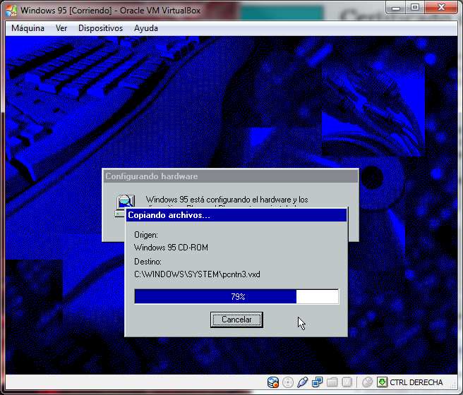 Windows 95 iso file for virtualbox