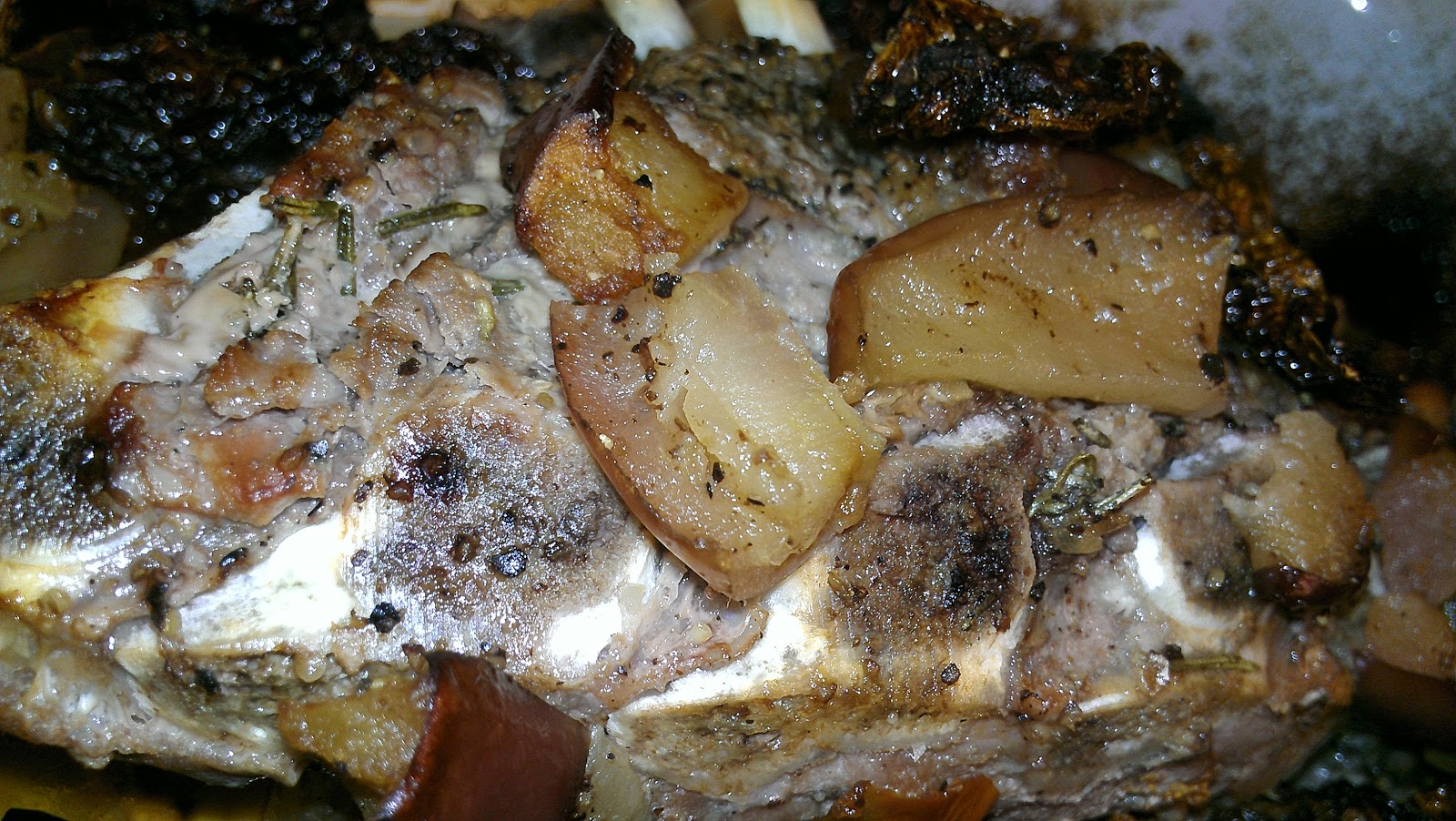 Being Paleofabulous Apple & SunDried Tomato Smothered Pork Loin