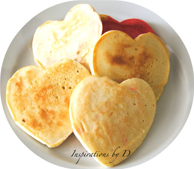 Heart Shaped Pancakes