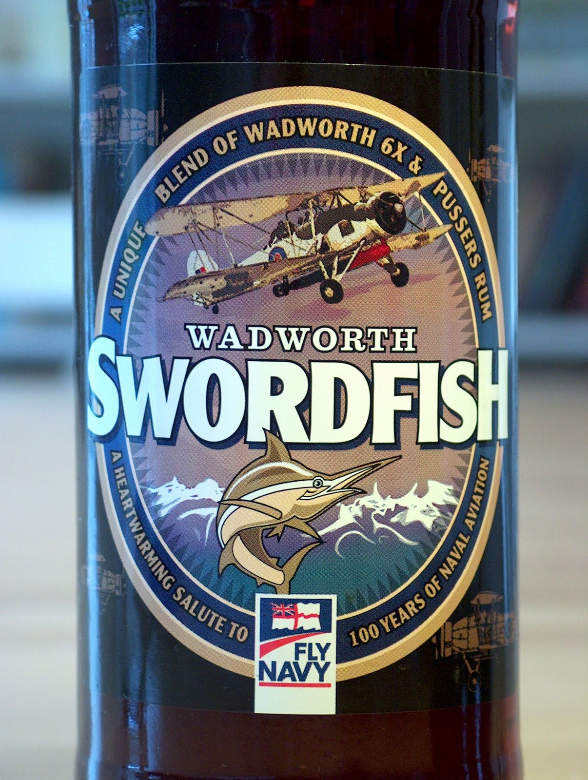 The Bottled Beer Year Day 131, Beer 131 Wadworth's "Swordfish"