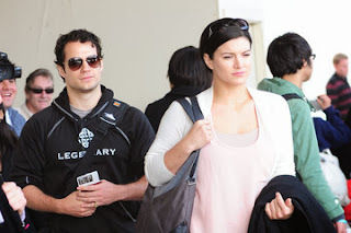 Henry Cavill Girlfriend Gina Carano 2013