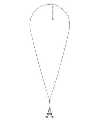 Eiffel tower necklace forever 21