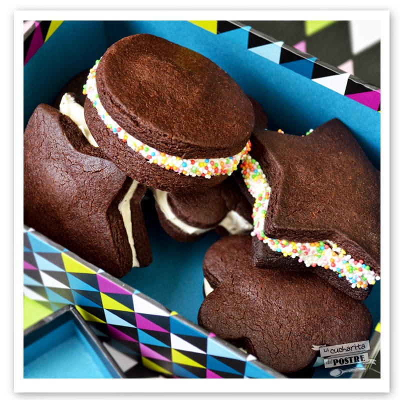 Galletas Oreo Caseras / Homemade Oreo Cookies
