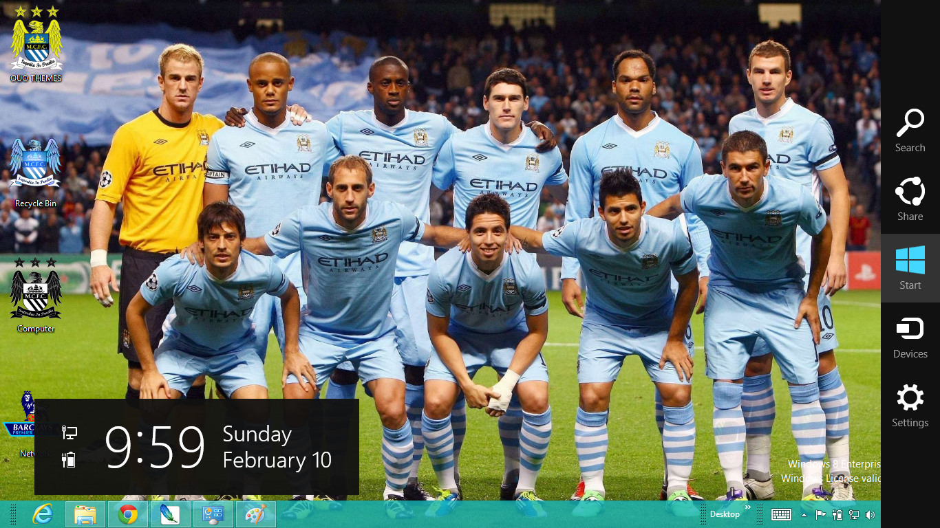 download gratis tema windows 7 Manchester City Fc Theme For Windows 8