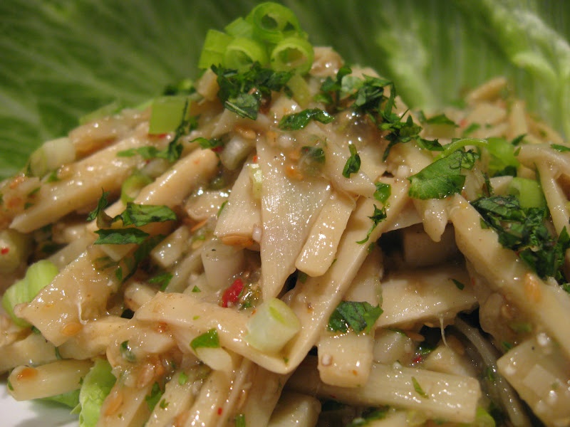 Morsels and Musings thai bamboo shoot salad