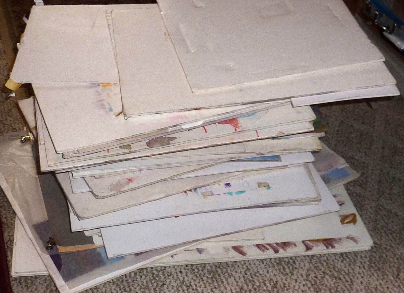 Painting My World How to Recycle an Old Painting