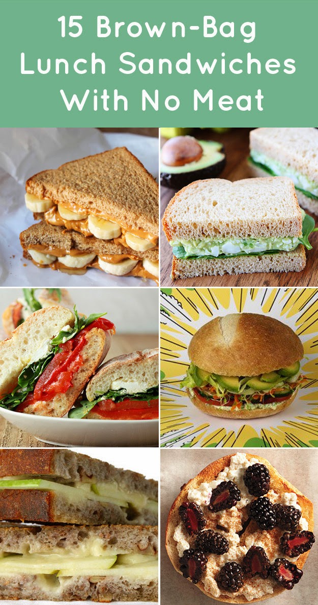 15 Meatless Lunch Sandwiches That Kids Will Love DIY Craft Projects