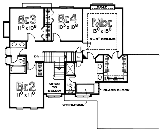 Planos y Fachada de Casa Habitación de dos niveles con 4 recamaras y
