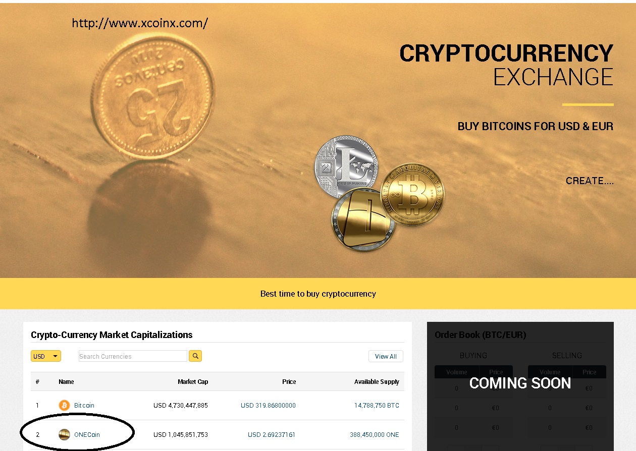 One Coin crypto-currency