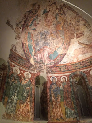 church montjuc romanesque museo nacional catalan note painting furniture