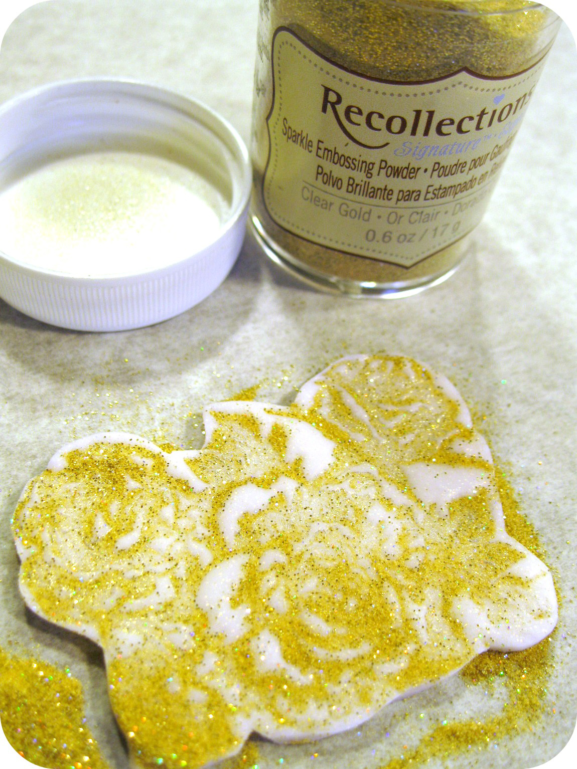 ...Make It With Me Polymer Clay and Embossing Powder Enameling