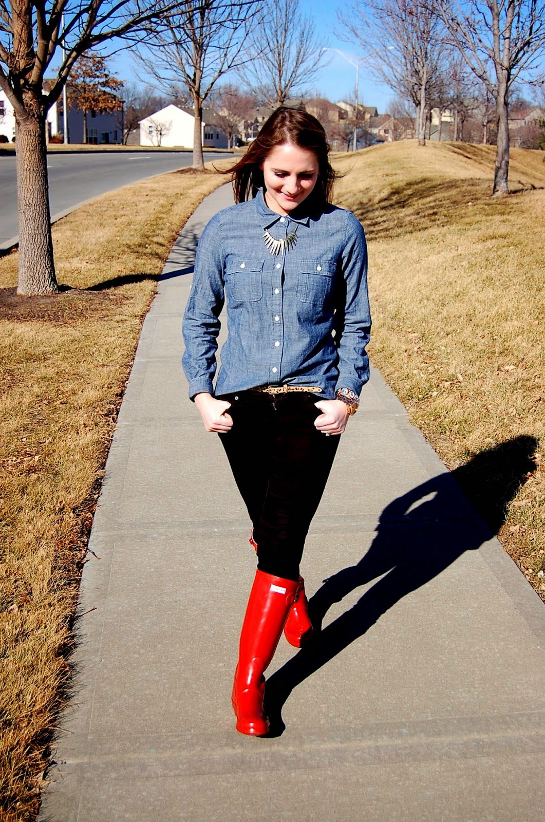 hunter boots blogspot