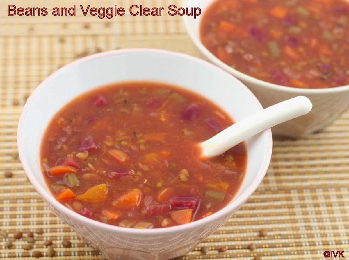 IndianVegKitchen Bean and Vegetable Soup Ironrich Soup for Kids