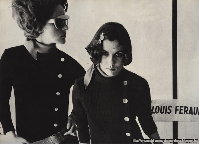 Louis Feraud - sweater jumper - 1968 60s 1960 mod