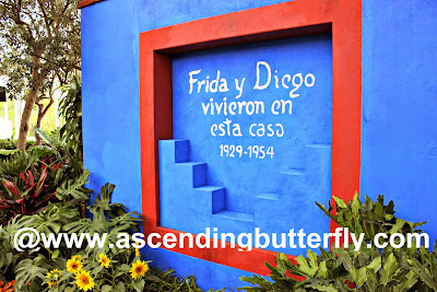Frida and Diego lived in this house 1929-1954
