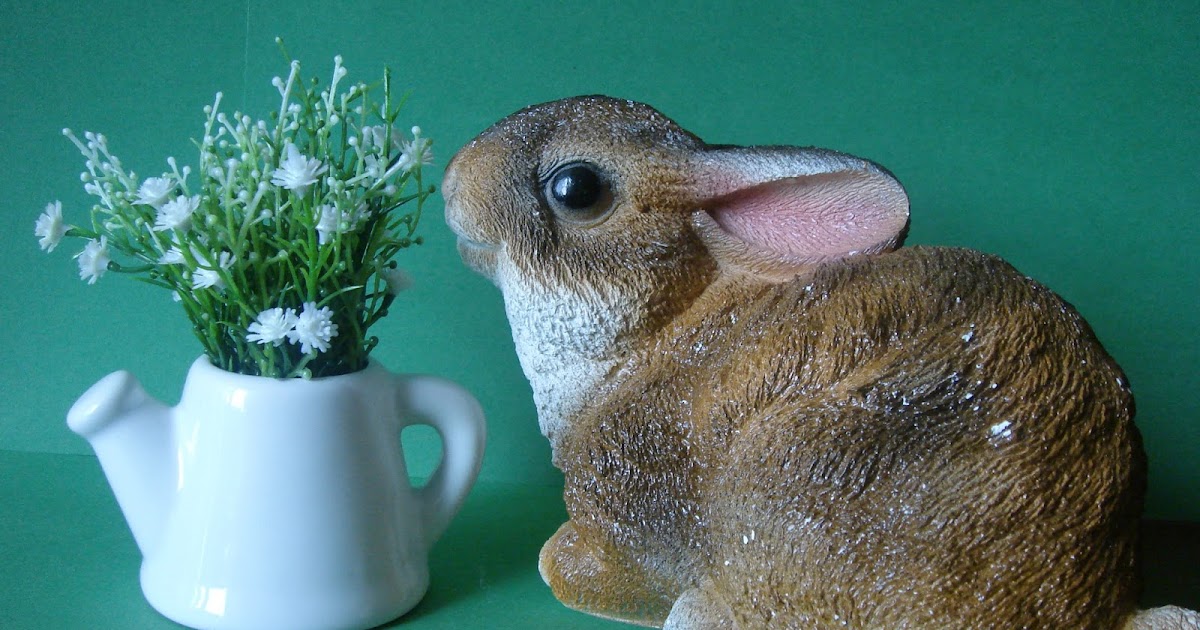 My little little dream Зайчик и лейка. Bunny and watering can.