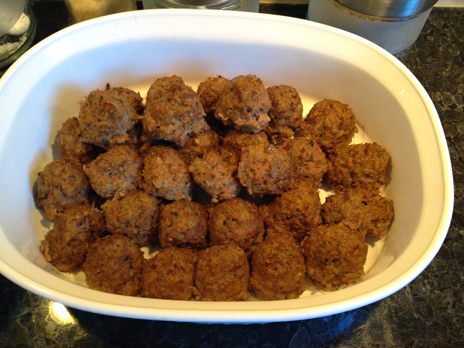 Working Mama's Kitchen Meatballs with Vegetables