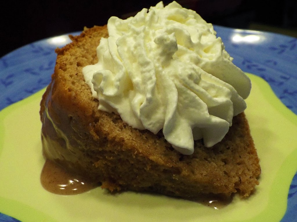 Clever, Crafty, Cookin' Mama Apple Spice Cake with Cinnamon Glaze