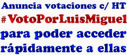HT #VotoPorLuisMiguel