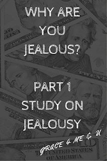 Why are you jealous? | Ona C. Jealousy steals our joy and tears us apart from our fellow believers. Are you jealous of others? Do you know why? This post is all about the why's when it comes to jealousy. | Grace 4 Me & U