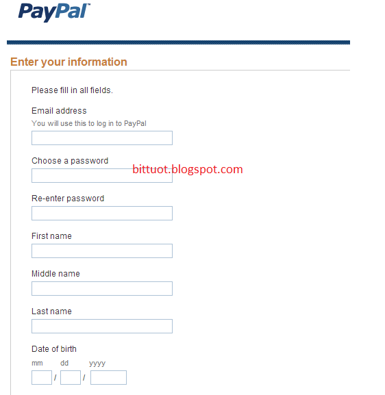 Hướng dẫn đăng ký mở tài khoản PayPal chi tiết