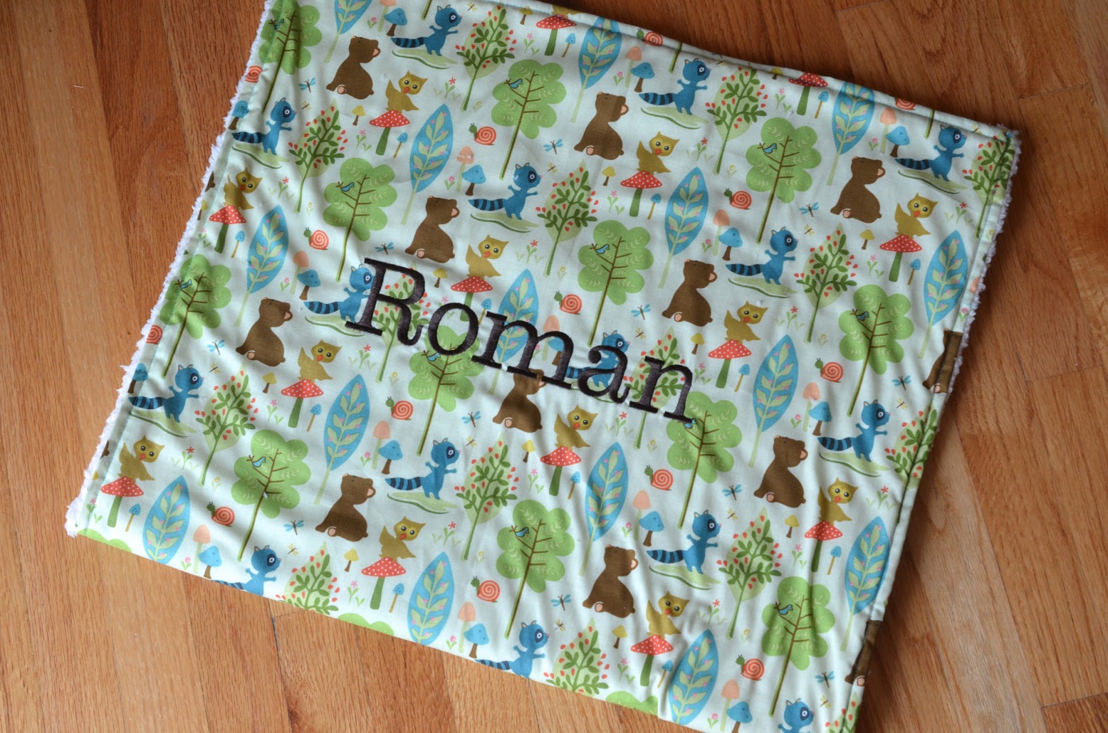 Woodland Animal Baby Gift Set Andrea Lynn HANDMADE