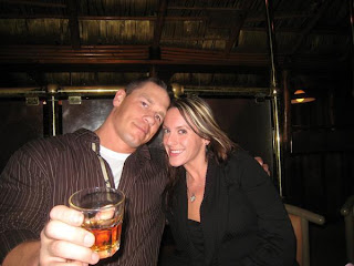 John cena with Wife