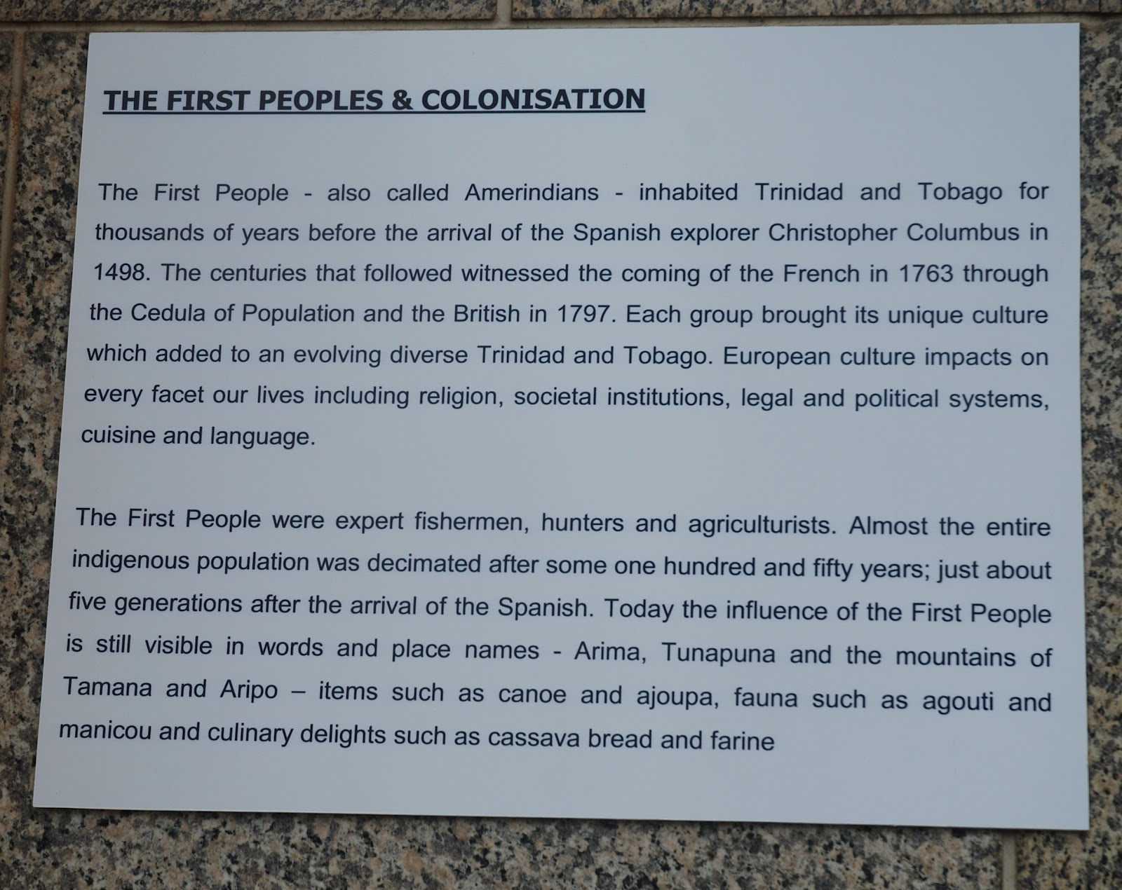 Trinidad and tobago population image