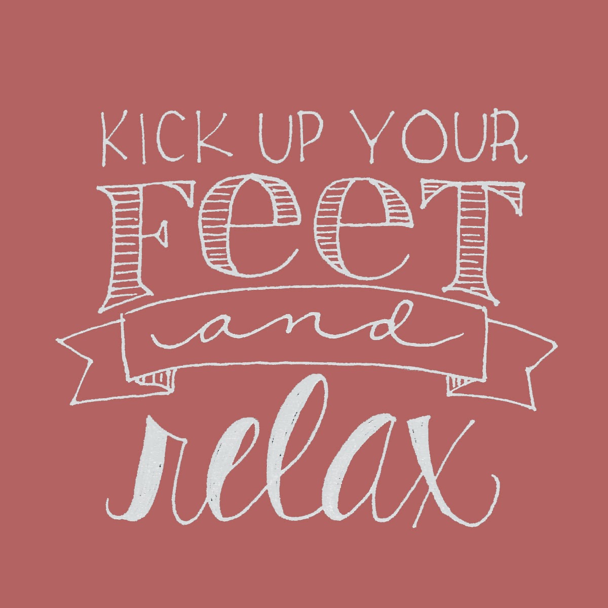 "Kick Up Your Feet and Relax" Mother's Day Gift Basket