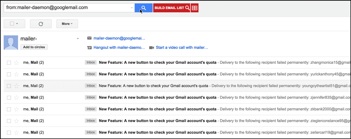 bounce email in gmail bounce email in gmail