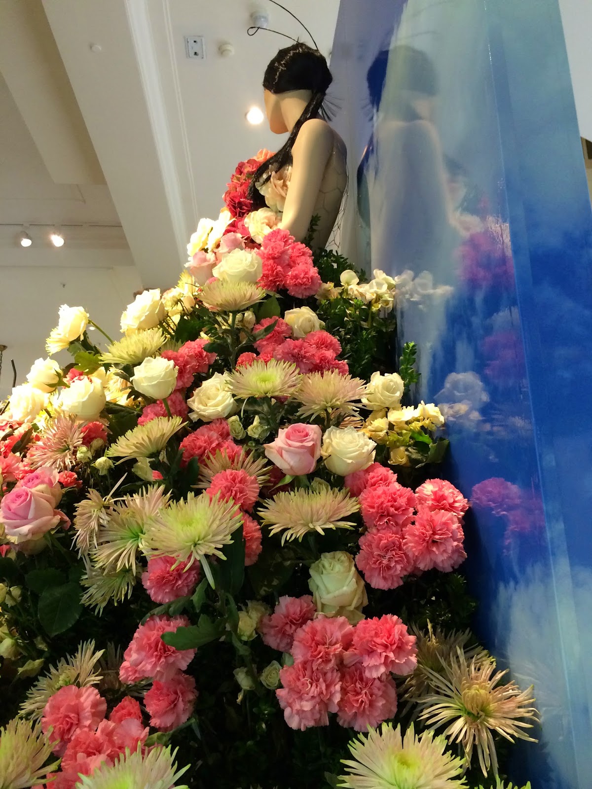 Urban Flower David Jones Flower Show 2014 in the Sydney CBD