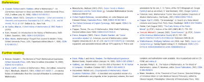 Wikipedia: Resources at end of the article