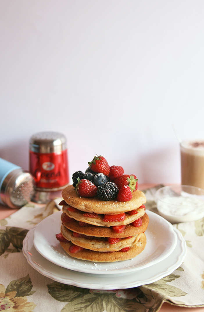 Cinnamon Girl Coconut Milk Pancakes