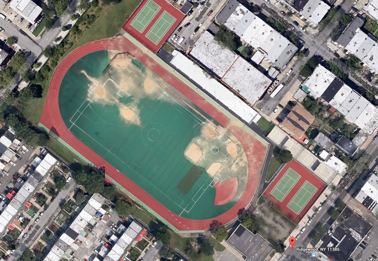 Queens Crap The Grover Cleveland Athletic Field has seen better days
