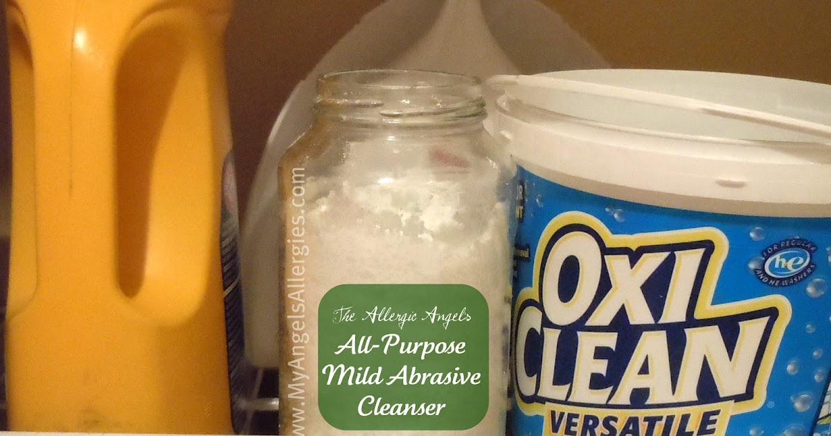 Clean & Green AllPurpose Mild Abrasive Cleasner My Angel's Allergies